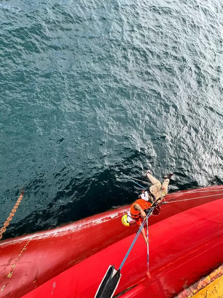 Rope Access on Oil Rigs