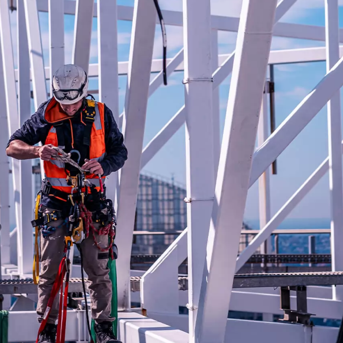 Working At Heights: Safety First, Always.