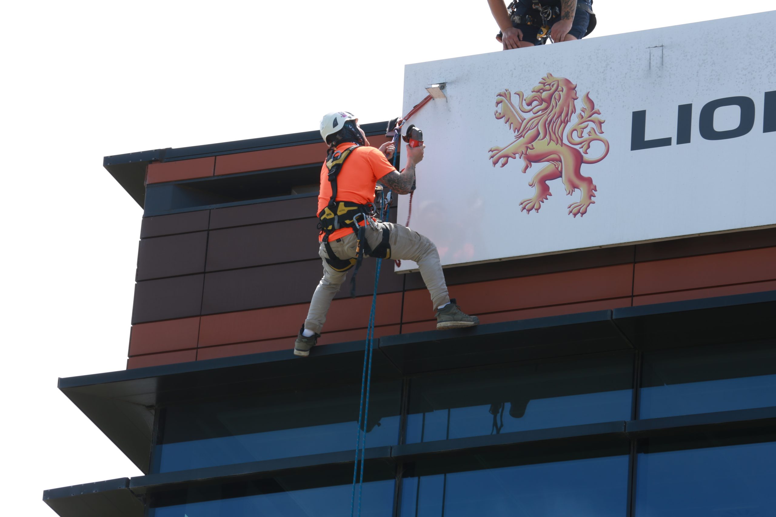 Professional Signage Installation & Removal at Height