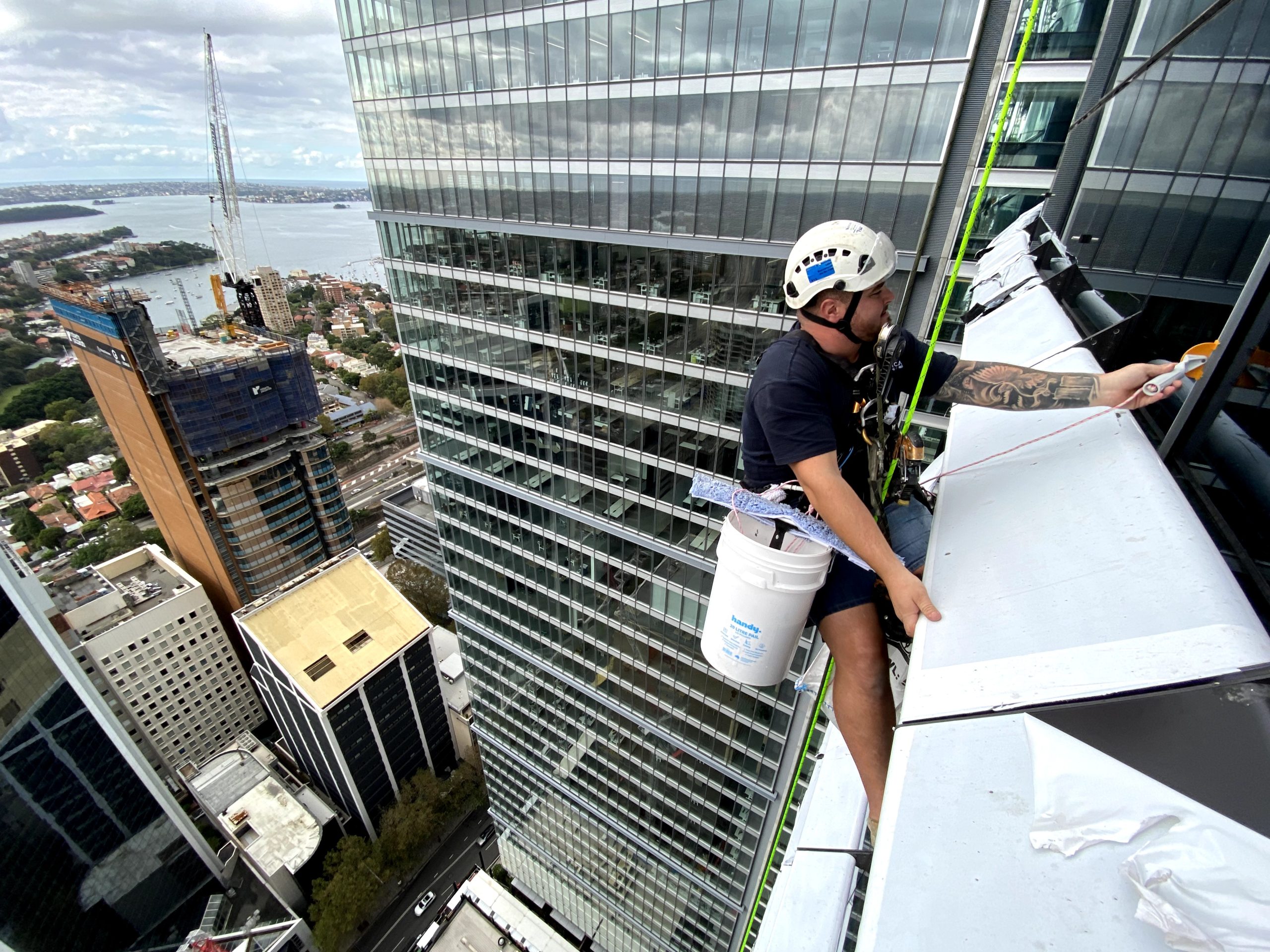 The High-Rise Cleaning Process