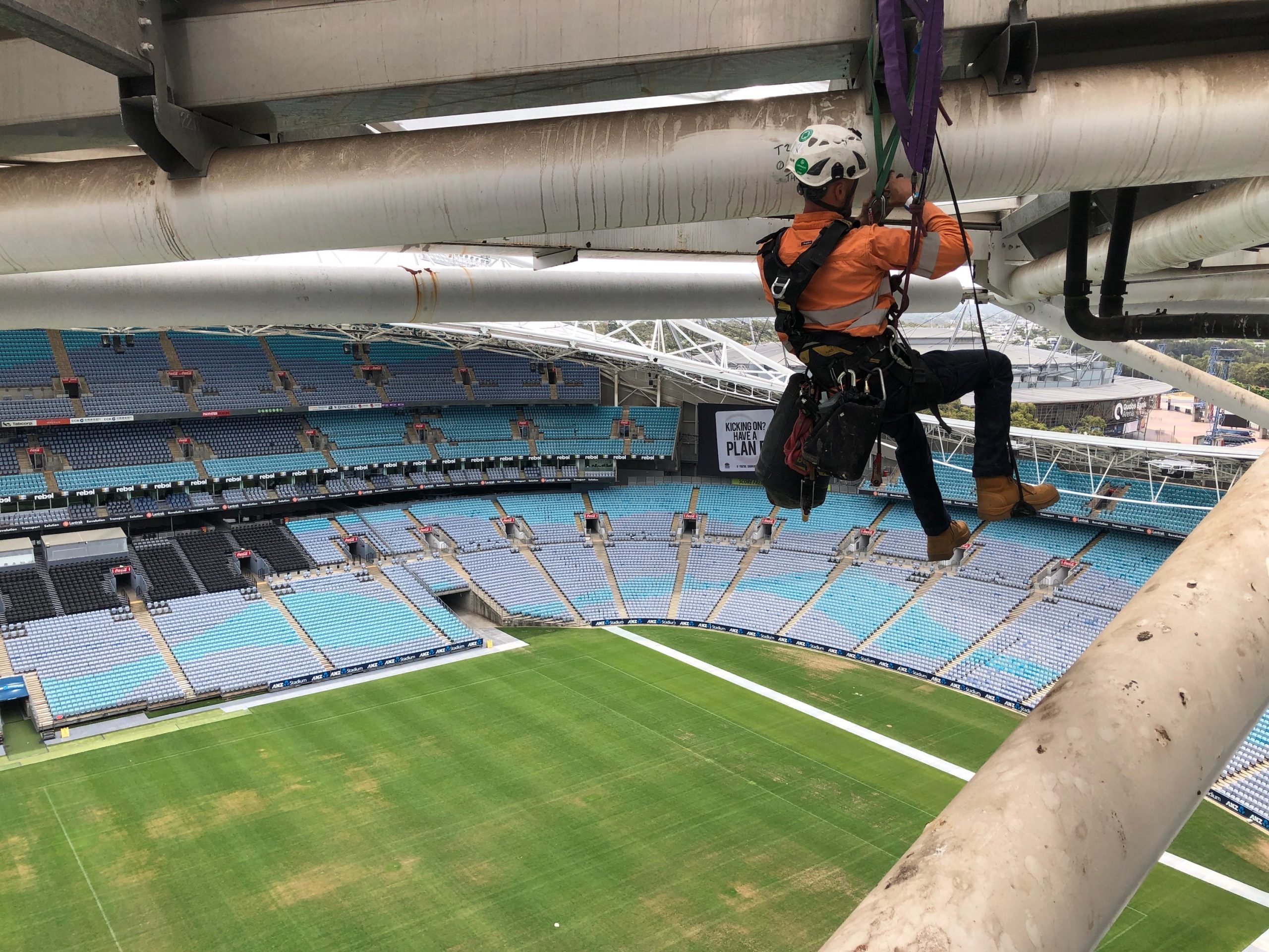 Specialist Sign Installation at Extreme Heights