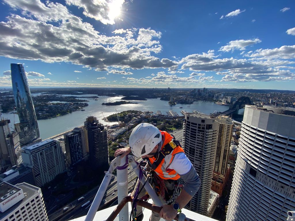 Why choose JG Vertical's high rise painting services in Brisbane
